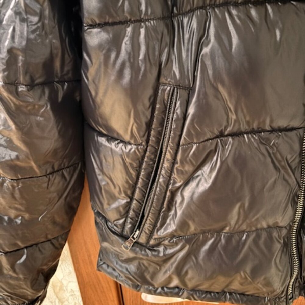 Michael Kors Men's Quilted Hooded Puffer Jacket Size Medium - Picture 4 of 8
